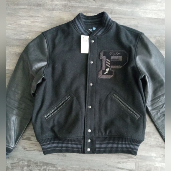 Polo Ralph Lauren Other - Polo Ralph Lauren Letterman Jacket